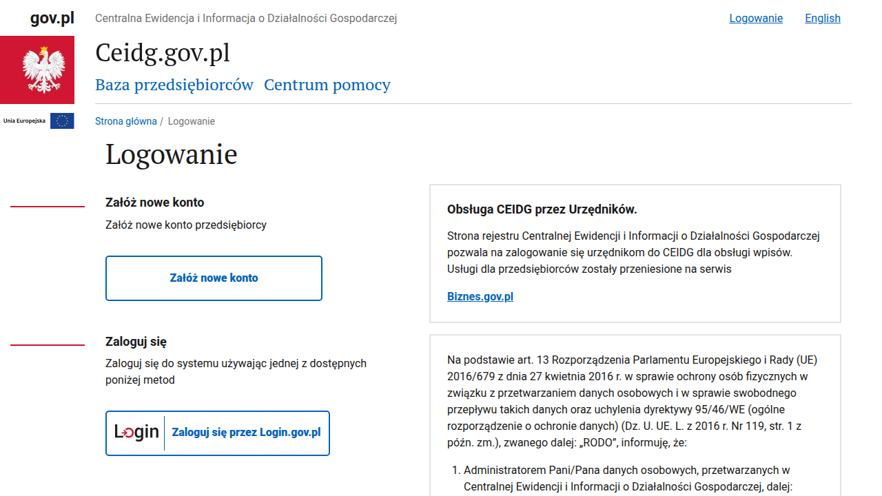 CEIDG to oficjalny portal do rejestracji i zarządzania jednoosobową działalnością gospodarczą w Polsce, umożliwiający szybkie załatwienie formalności online.