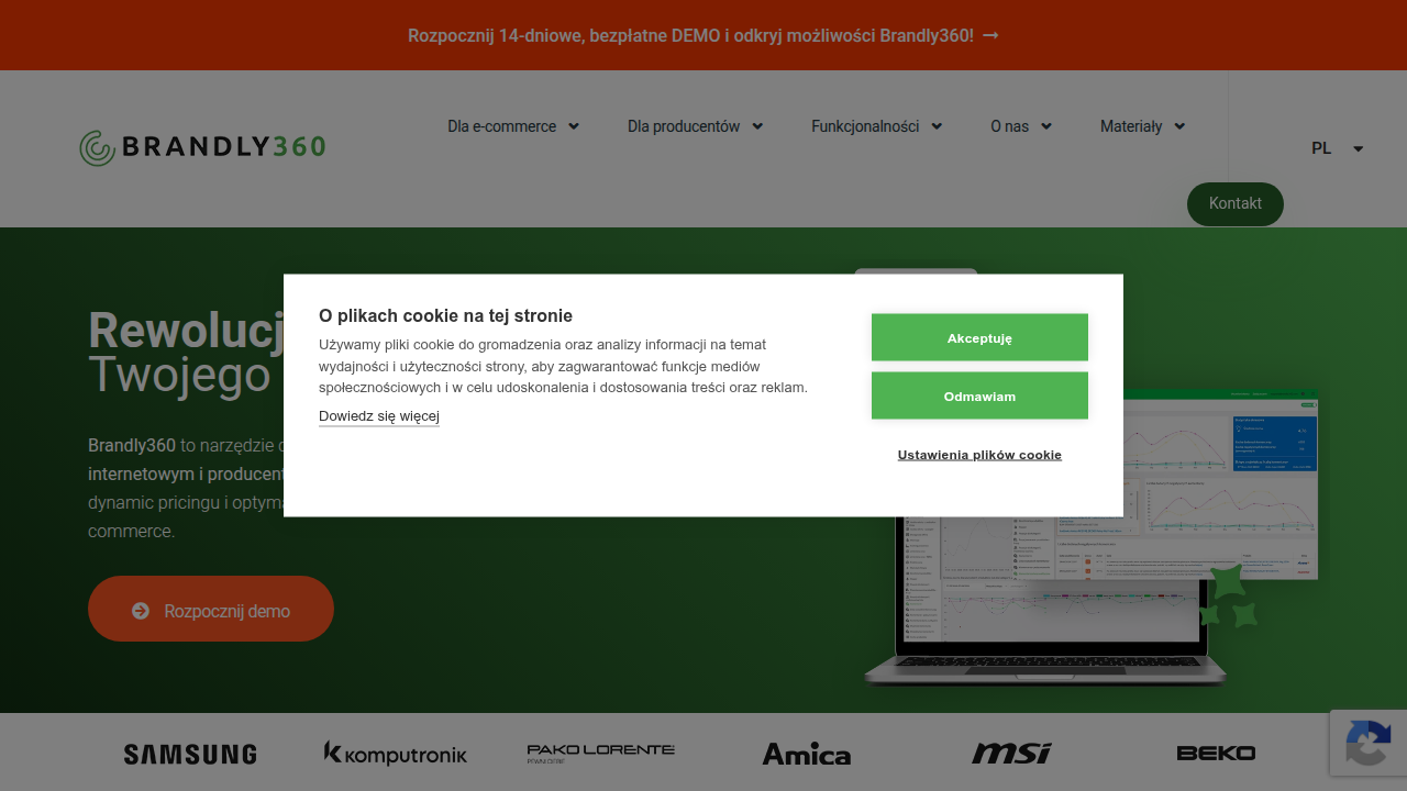 Analiza SWOT z Brandly360 pomaga w identyfikacji mocnych i słabych stron w e-commerce.